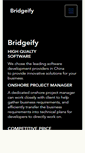 Mobile Screenshot of bridgeify.com